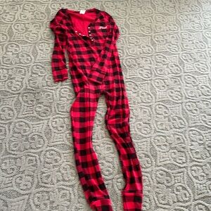 Pink sleeper pajamas